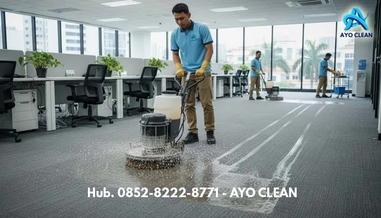 Jasa Cuci Karpet Kantor Ayo Clean 11