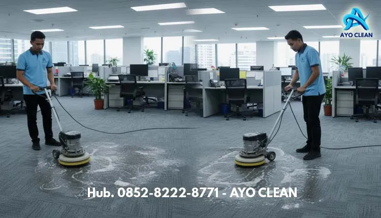 Jasa Cuci Karpet Kantor Ayo Clean 12