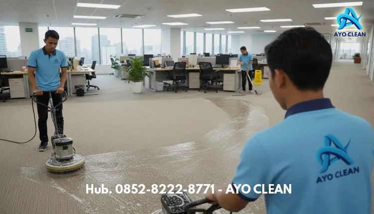 Jasa Cuci Karpet Kantor Ayo Clean 14