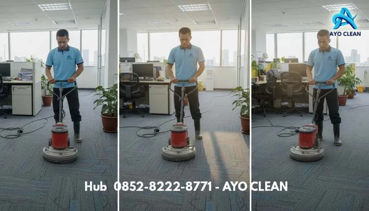 Jasa Cuci Karpet Kantor Ayo Clean 20