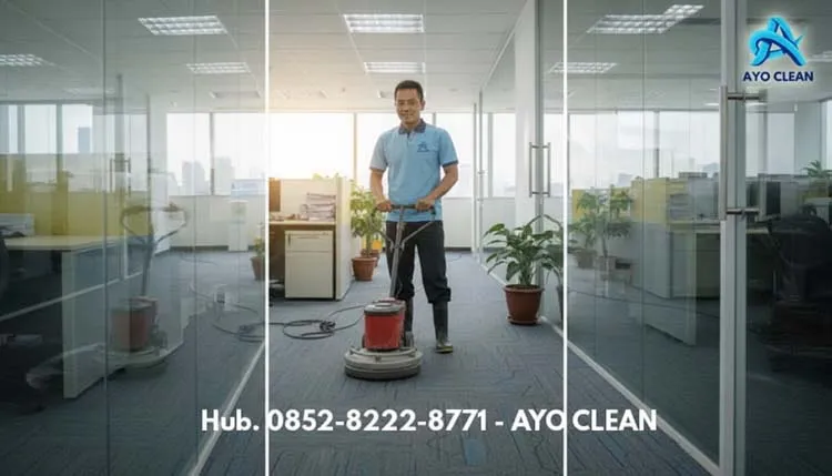 Jasa Cuci Karpet Kantor Ayo Clean 24
