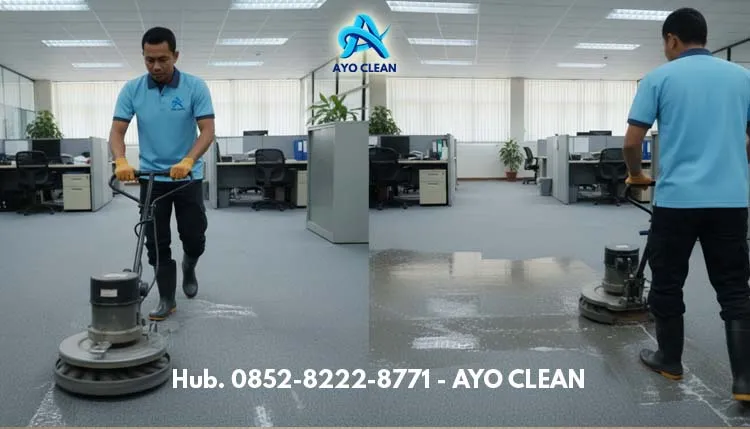 Jasa Cuci Karpet Kantor Ayo Clean 4