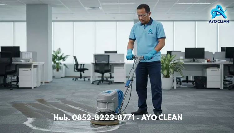 Jasa Cuci Karpet Kantor Ayo Clean 6