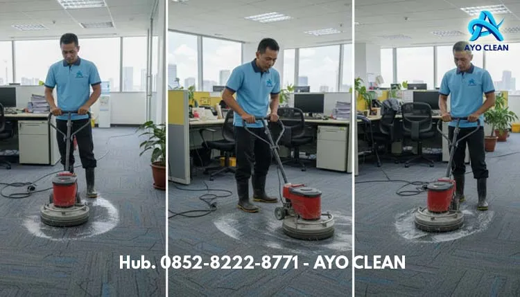 Jasa Cuci Karpet Kantor Ayo Clean 7