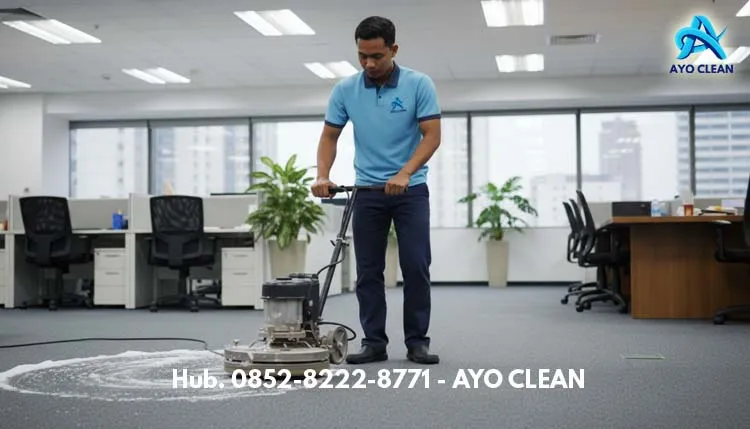 Jasa Cuci Karpet Kantor Ayo Clean 9