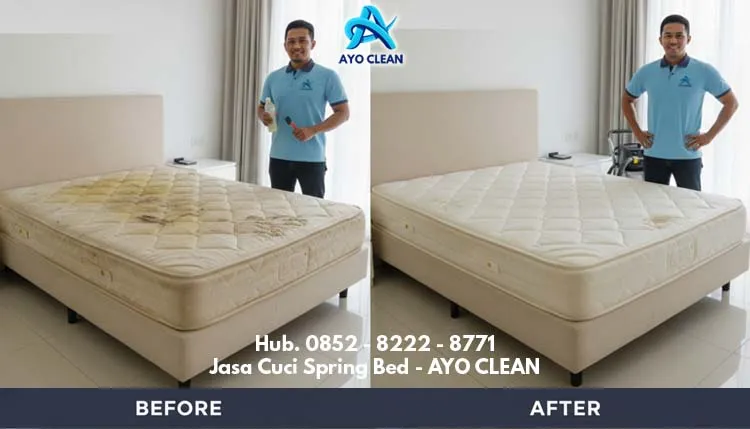 Jasa Cuci Spring Bed Panggilan di MH Thamrin