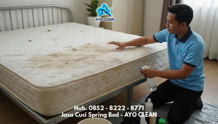 Jasa Cuci Spring Bed Murah 1