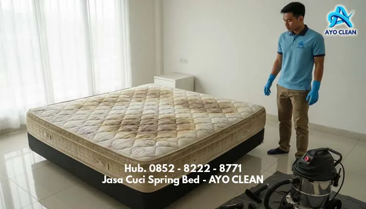 Jasa Cuci Spring Bed di Kebon Kacang