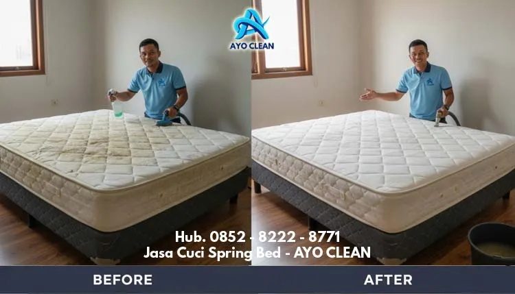 Jasa Cuci SpringBed Terdekat di Menteng