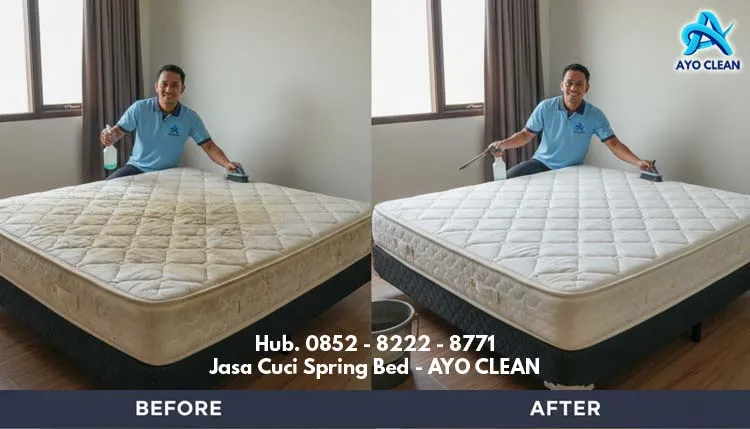 Jasa Cuci Spring Bed Panggilan di MH Thamrin